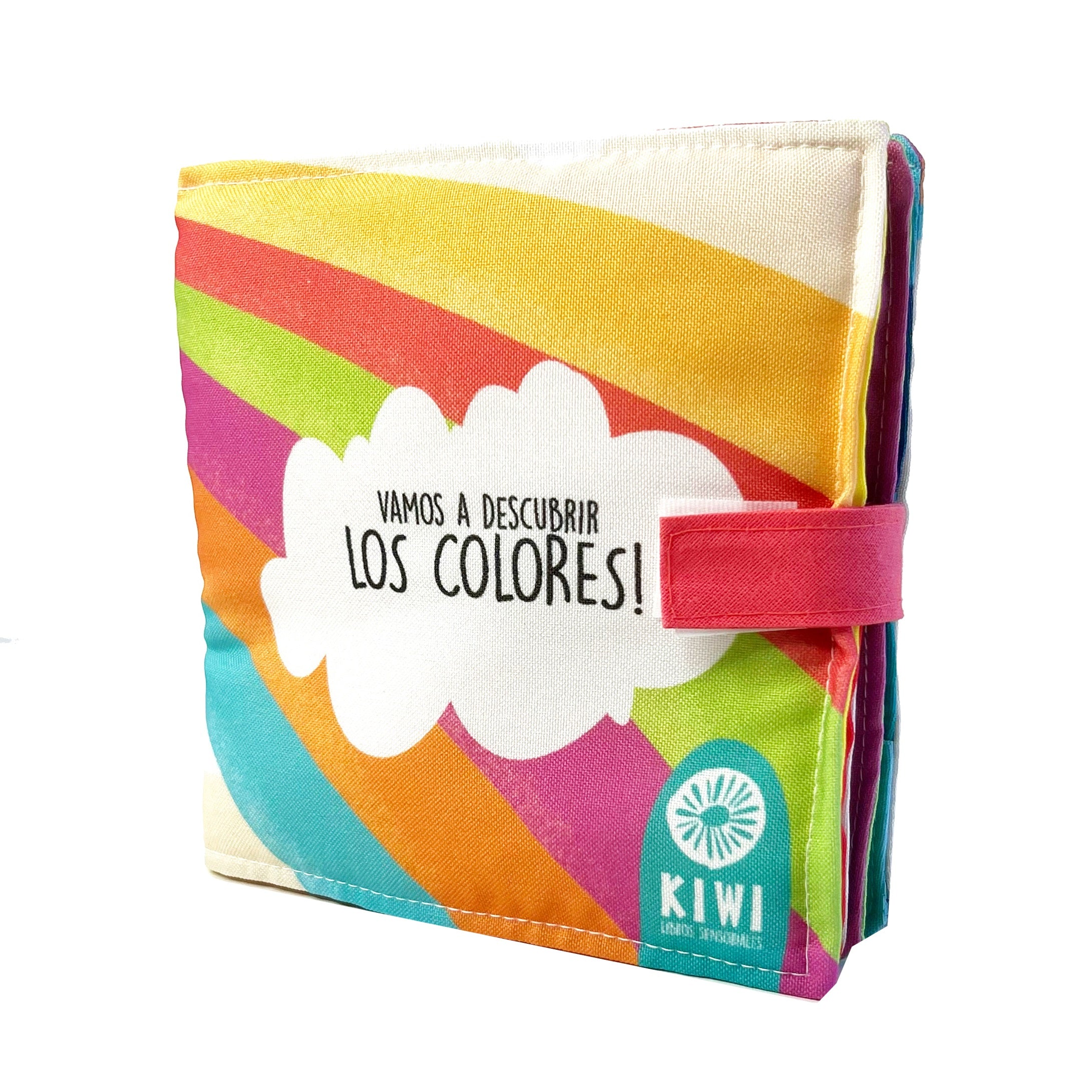 A descubrir los colores - Mini libro de tela sensorial A descubrir los colores - Mini libro de tela sensorial
